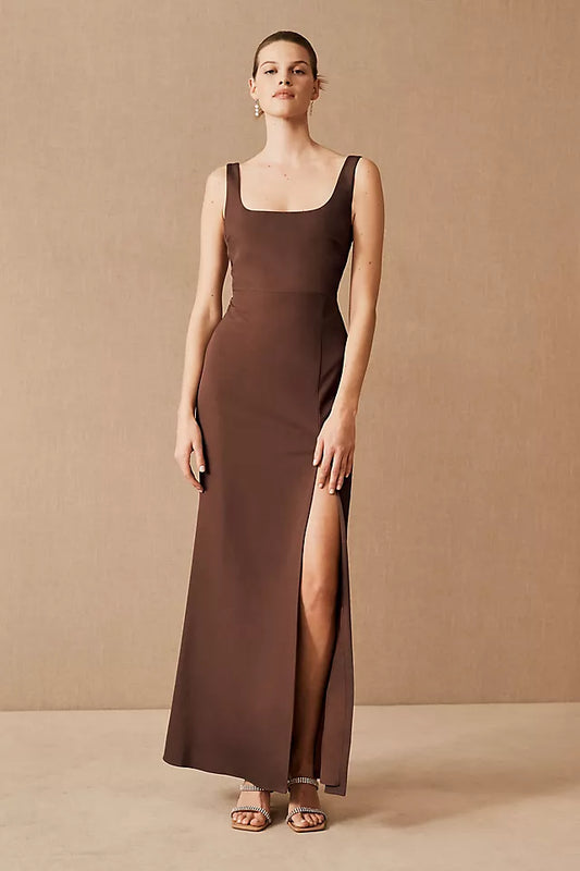 Square neck Satin - BHLDN