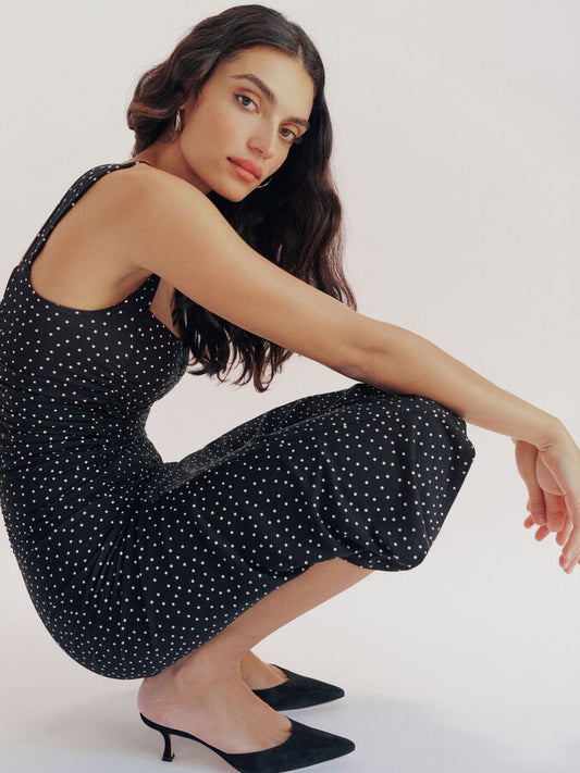Polka Dot Bustier- Reformation