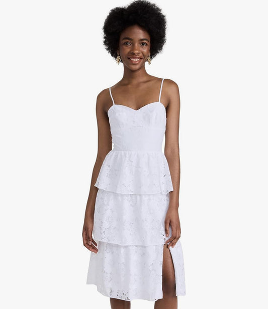 Floral Lace Tiered- Amanda Uprichard