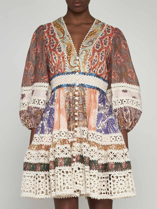 Multicolor Linen Mini- Zimmerman