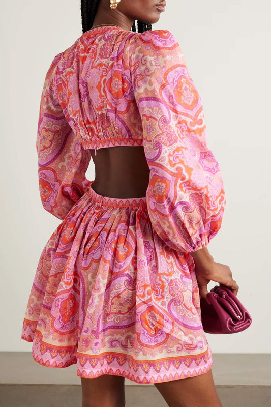 Longsleeve With Open Back- Zimmerman