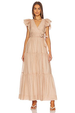 Puff Sleeves Maxi- Jonathan Simkhai
