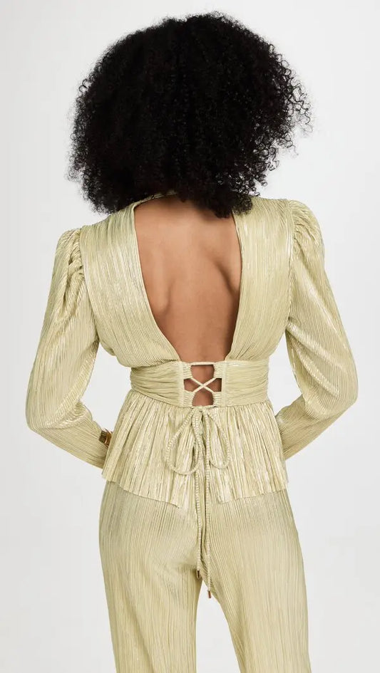 Two Piece Pant Set- Sabina Musayev