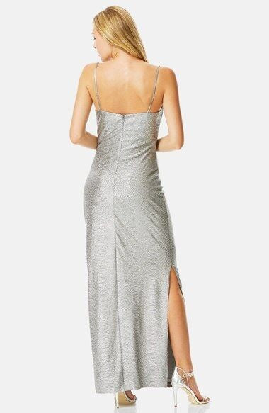 Silver Shimmery Drape - Laundry by Shelli Segal