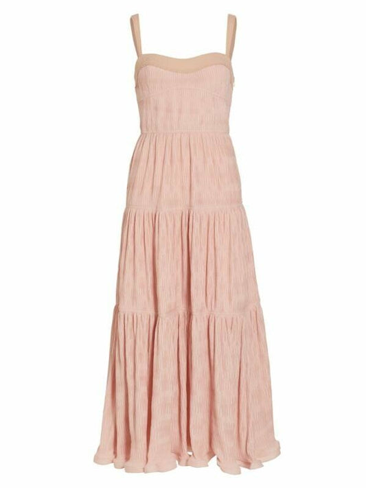 Ruched Tiered Poplin Hem- Simkhai