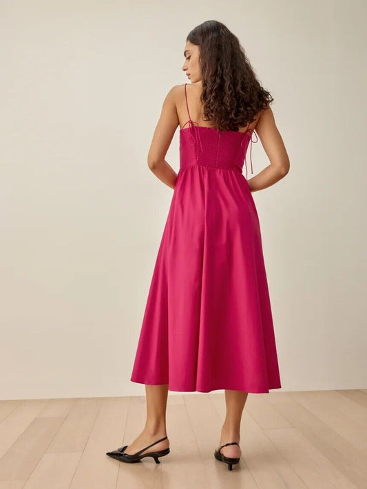 Sweetheart Neckline with Spaghetti Strap- Reformation