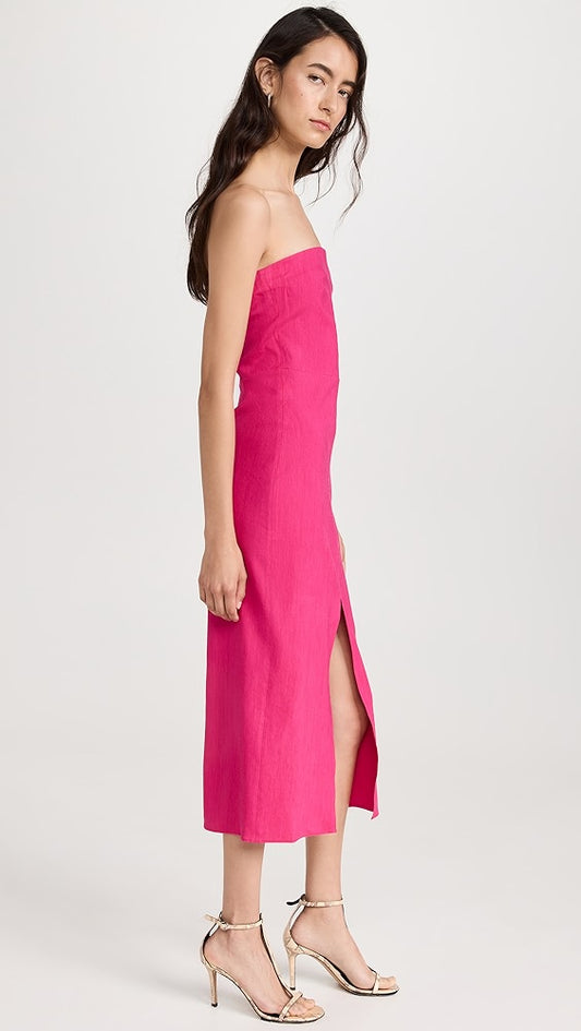 Strapless Linen with Slit- Isabel Marant