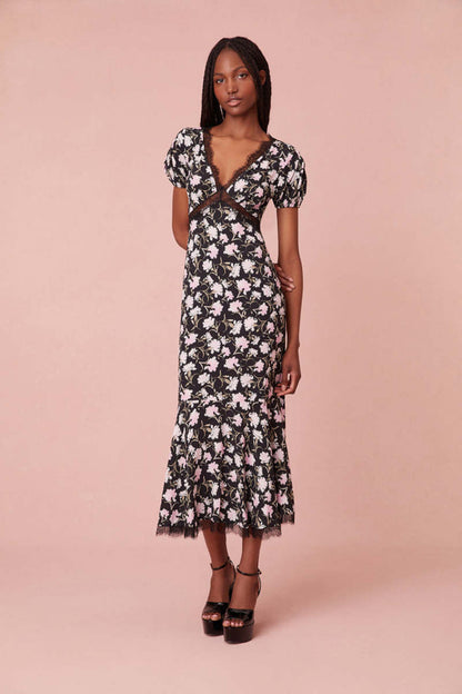 Floral With Lace Trim-LoveShackFancy