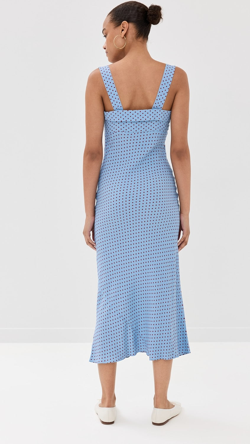Polka Dot Pleated Trim- Reformation