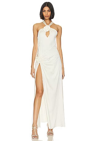 Halter neck With Rose Details- For Love and Lemons
