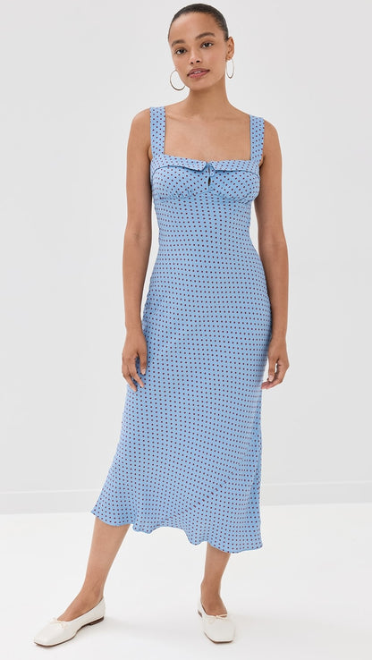 Polka Dot Pleated Trim- Reformation