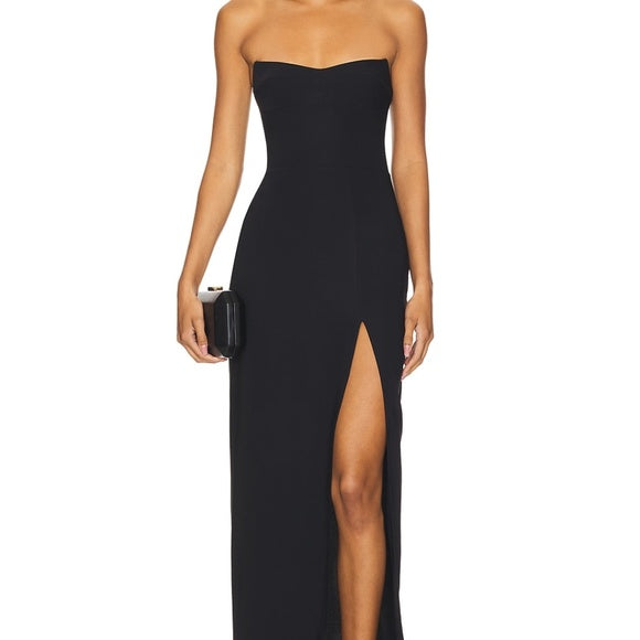 Strapless With Slit- Amanda Uprichard