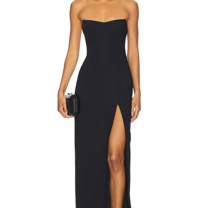 Strapless With Slit- Amanda Uprichard