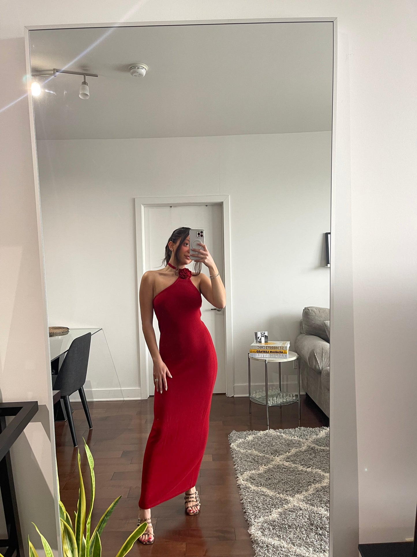 Rosette One Shoulder Knit- Reformation