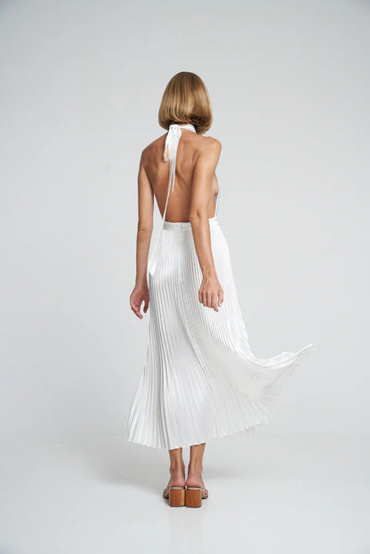 Halterneck Split Gown- l’idee
