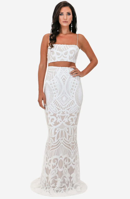 Beaded Two Piece Set- Nookie