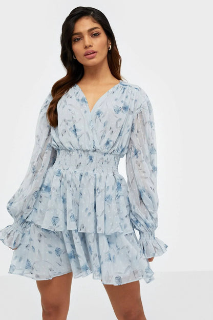 Long sleeve Floral- Bardot