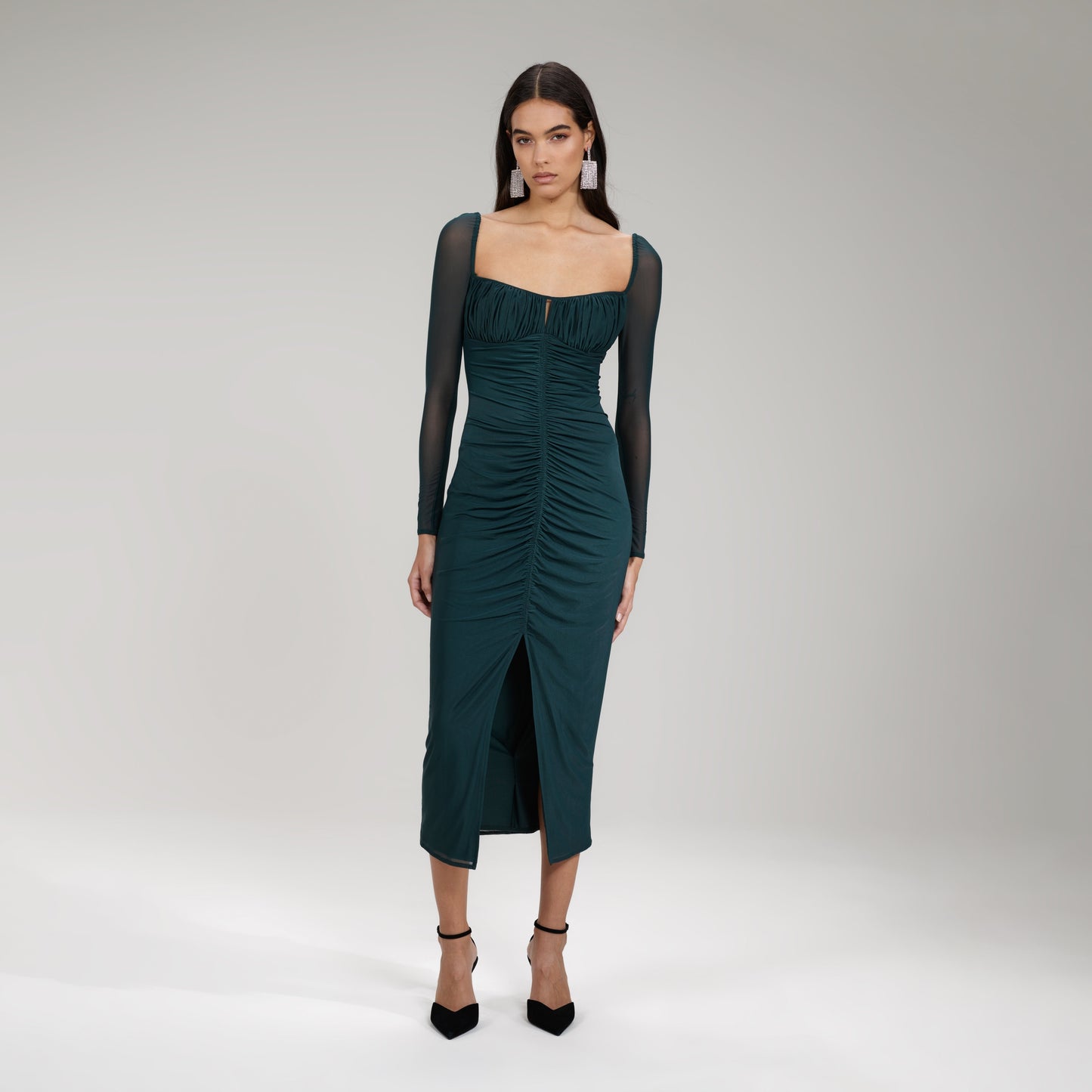 Ruched Longsleeve- Self Portrait