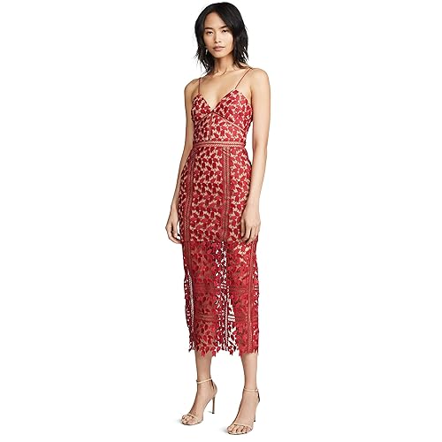 Floral Lace Midi- Self-Portrait
