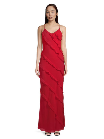 Spaghetti Strap With Frills- Mango