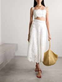 Cotton Guipure Lace Set- Zimmerman