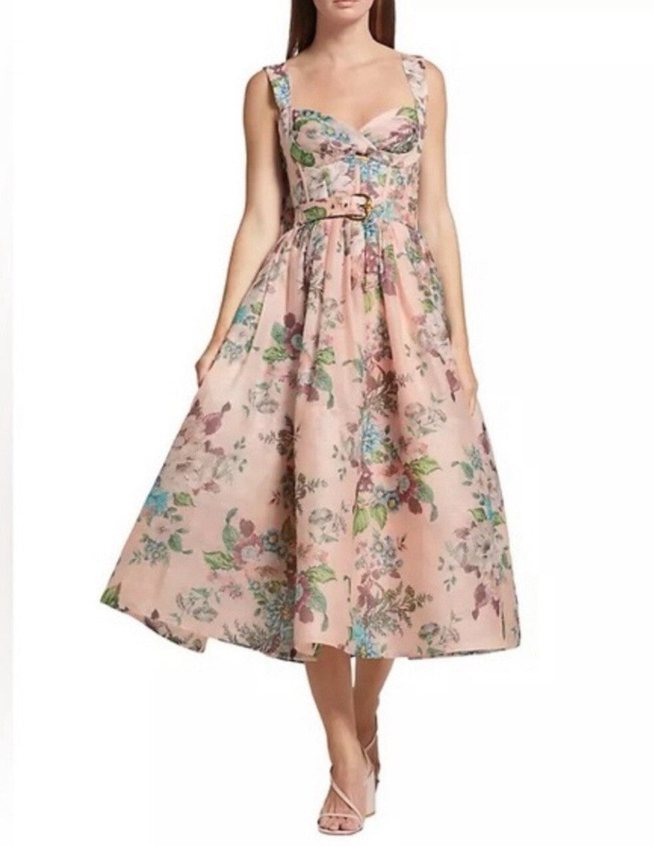 Floral Silk Linen- Zimmerman