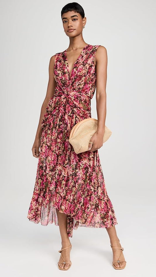 Floral Mesh Midi - Misa
