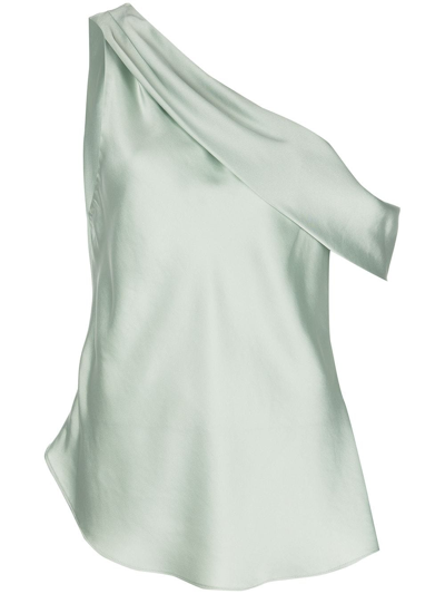 Draped One Shoulder & Mini Skirt Set- Jonathan Simkhai