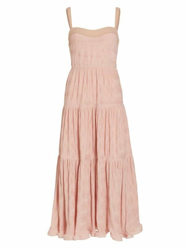 Ruched Tiered Poplin Hem- Simkhai