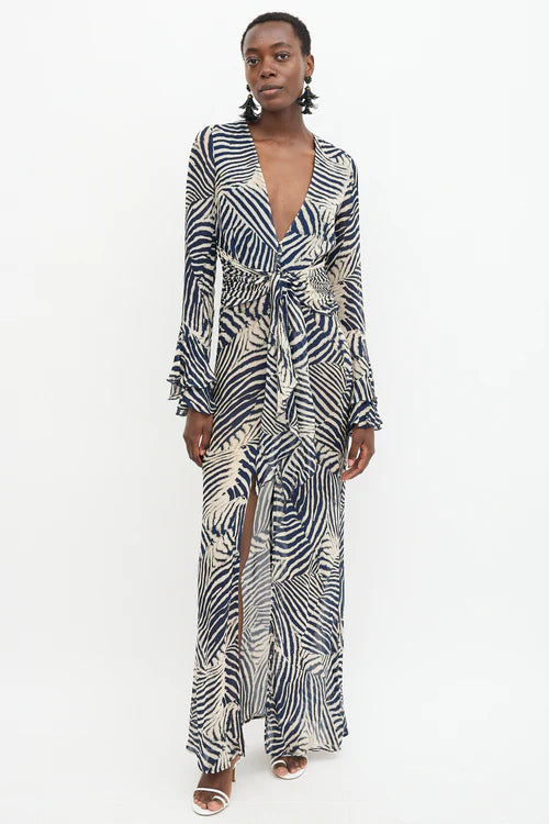 Deep V Long Sleeve- Rat & Boa