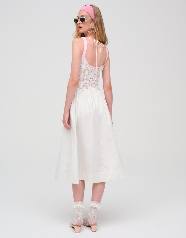 Drop Waist Sheer Lace- For Love & Lemons