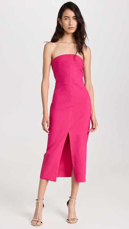 Strapless Linen with Slit- Isabel Marant