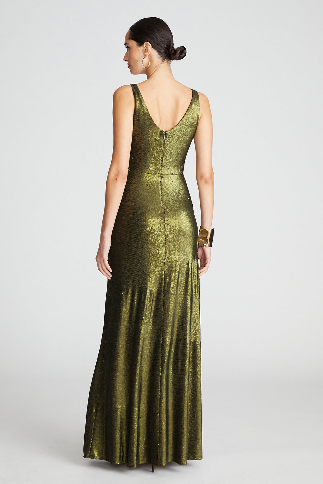 Low V Sequin - Halston