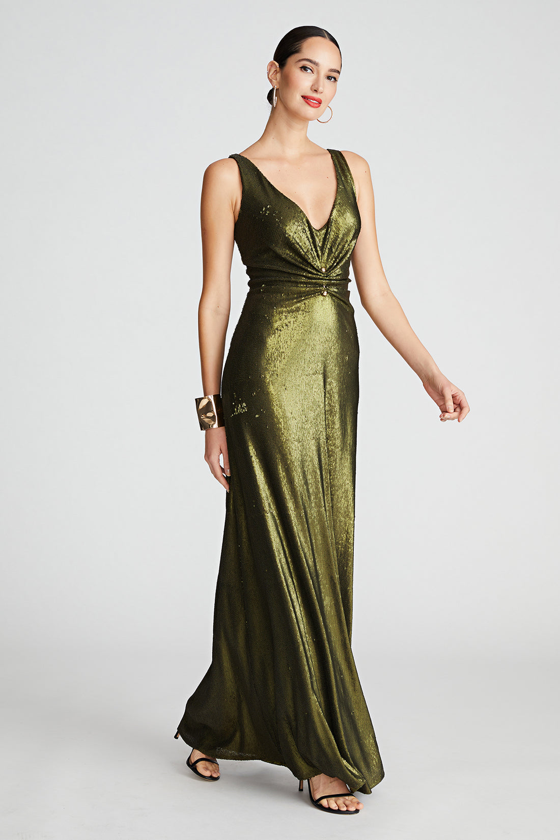 Low V Sequin - Halston