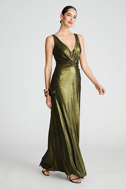 Low V Sequin - Halston