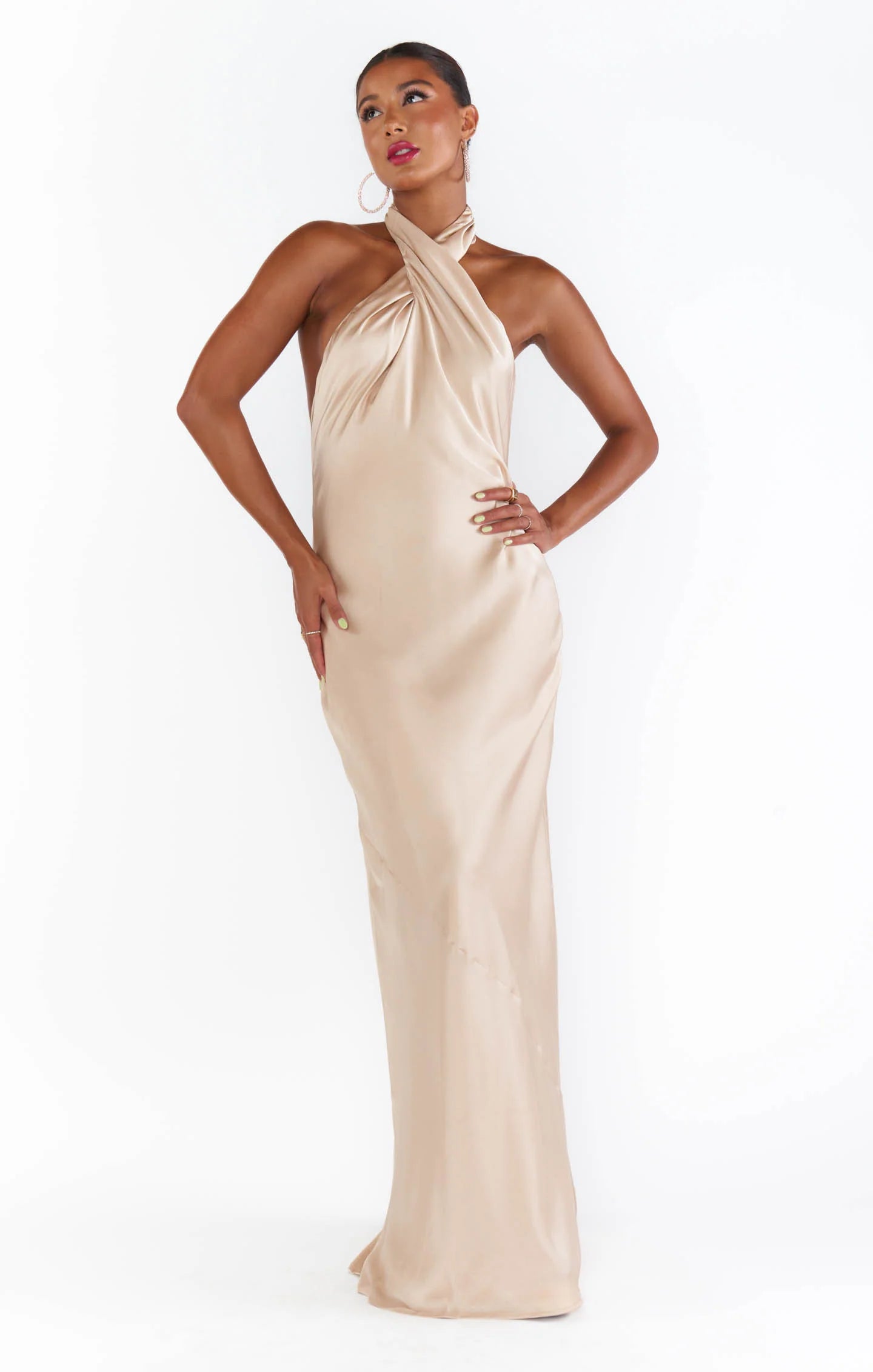 Halter Tie Satin Finish- Show Me Your Mumu